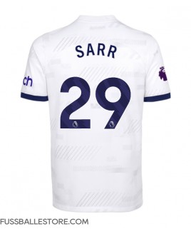 Günstige Tottenham Hotspur Pape Matar Sarr #29 Heimtrikot 2023-24 Kurzarm